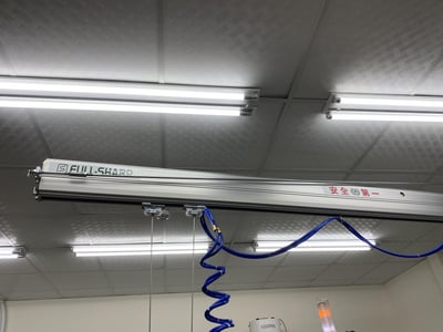 Pneumatic Jib Crane with Hook for CNC Machine Loading, 80 kg Capacity - ảnh 7