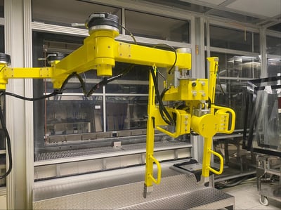 Tay nâng trợ lực lật tấm kính cho xưởng sản xuất kính - ảnh 9