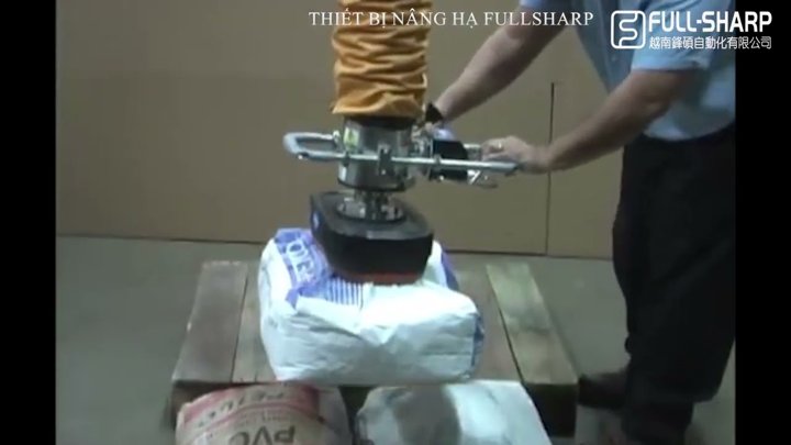 Thiết bị nâng hạ hút chân không bao tải