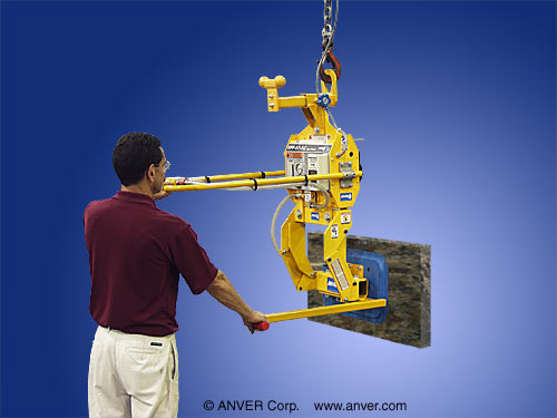 Thiết bị nâng ANVER kèm EZ-Tilt nâng đá