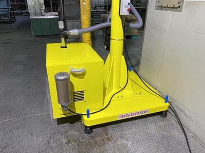 Mobile Aluminum Rail Jib Crane with ANVER Vacuum Lifter for Soundproofing Panels - ảnh 3