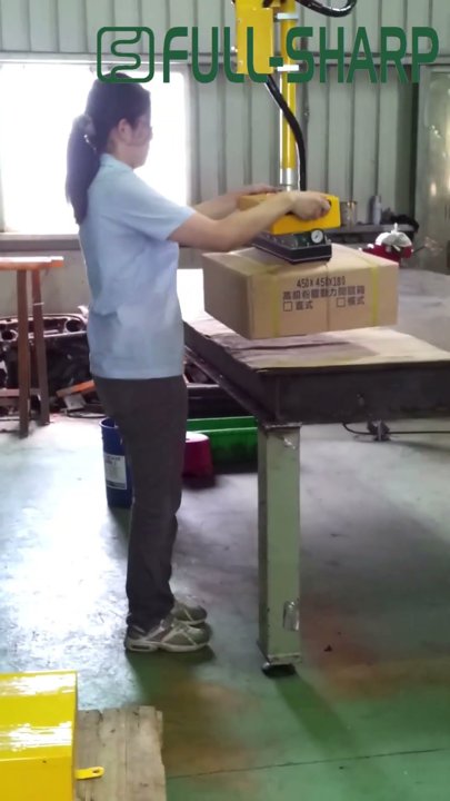 Thiết bị nâng hạ hút chân không thùng carton. Thiết bị nâng thùng