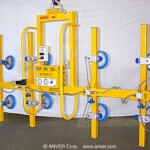 ANVER A80M8-86-4/44V, thiết bị nâng chân không kẹp đứng tám mặt hút chạy khí nén