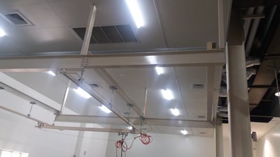 5T Ceiling-Mounted Steel Rail with Lifting Cylinder and Mechanical Gripper - ảnh 5