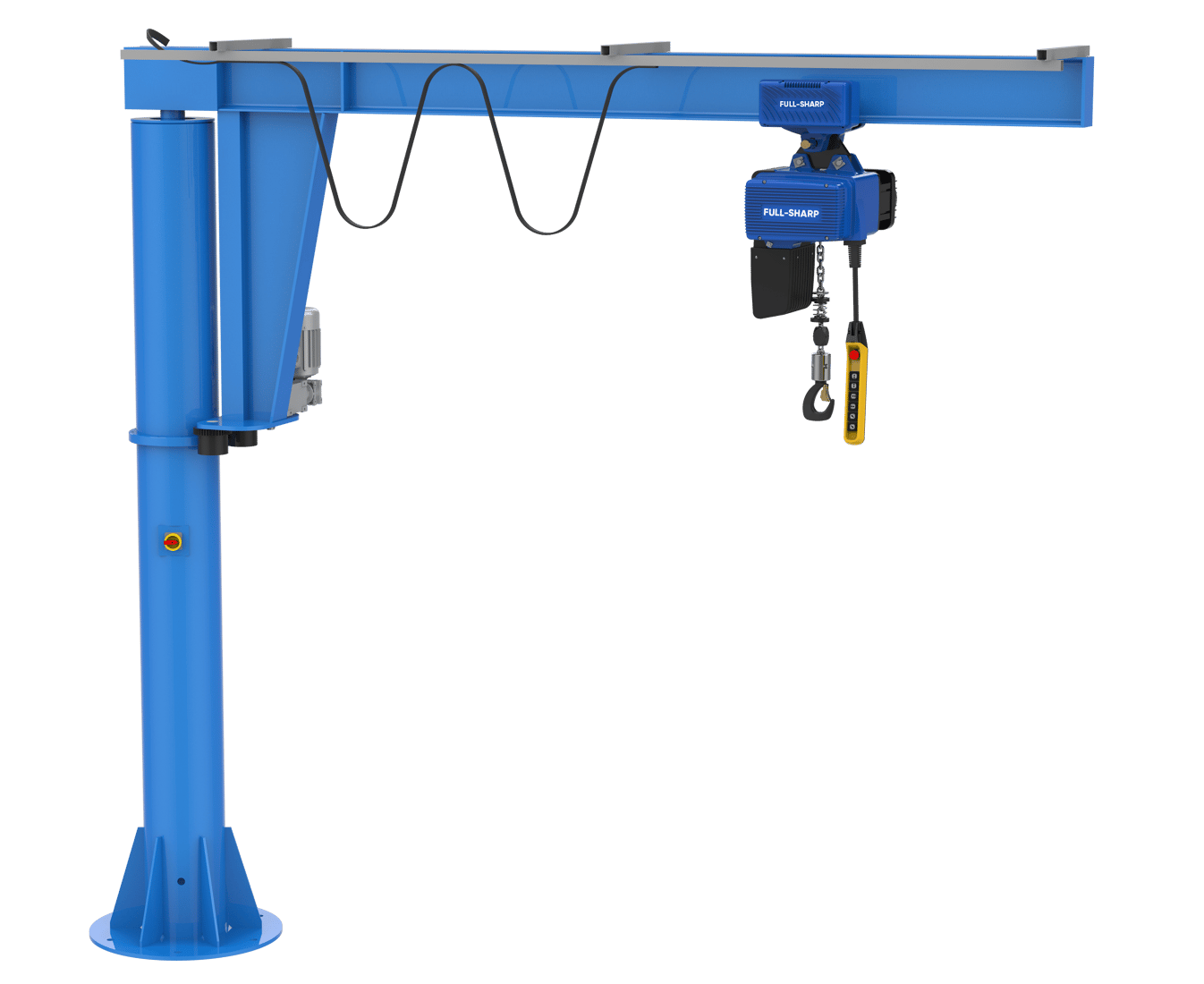 JIB CRANE 旋臂式吊臂 (全變頻電動智能吊臂)