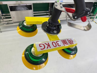 Thanh ray 200kg treo tay nâng chân không Lifts All hút thùng giấy - ảnh 3