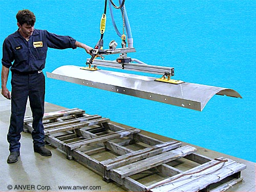 ANVER VB hoist integrated system with dual pad attachment