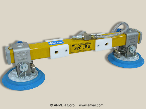 ANVER PA76-2-XX-3 double pad vacuum lifting attachment