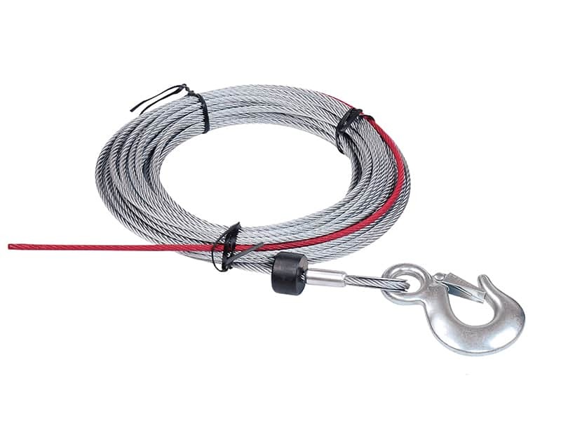 COMEUP Wire Rope with Hook for Powersports Winches