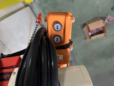 Bộ khung thanh ray treo palăng KITO và tay kẹp khay ốc vít - ảnh 7