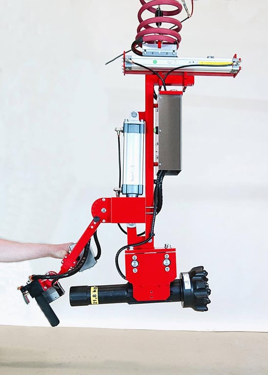 Lifts All rock drill bit gripper 89-11929