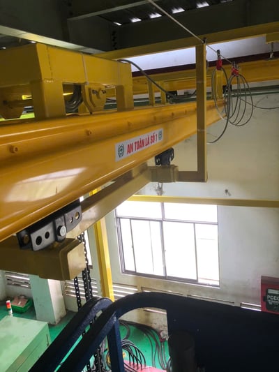 Bộ khung thanh ray 500 kg lắp palang ENDO - ảnh 16