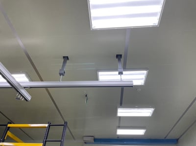 Thanh ray nhôm treo trần, treo pa lăng điện cho nhà xưởng - ảnh 41