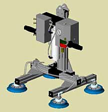 Hệ thống nâng chân không ANVER tích hợp air balancer