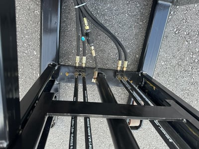 Xe nâng điện kẹp cuộn 300 kg, xoay lật cuộn tại chỗ - ảnh 7