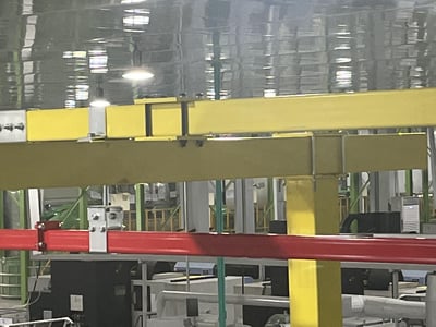 Bộ khung treo thanh ray 5T 200kg và pa lăng điện lắp tại Bắc Giang - ảnh 3