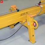 Pin-release parking stands on a lifter, photo 3