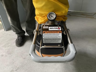 Ceiling-Mounted 5T Rail with ANVER Vacuum Lifter for Bag Handling - ảnh 6