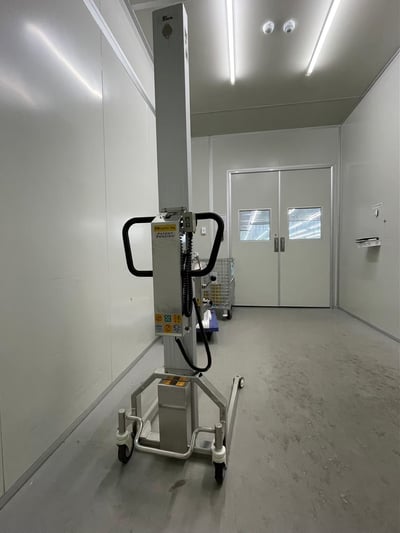 Xe nâng điện đẩy tay Goodlifta nâng cuộn nguyên liệu - ảnh 21