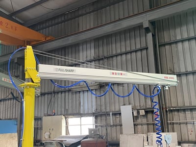 Pneumatic Jib Crane with Vacuum Lifter for Metal Sheets - ảnh 8