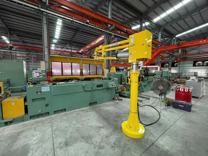 Tay nâng trợ lực dùng cho tool cắt sợi thép