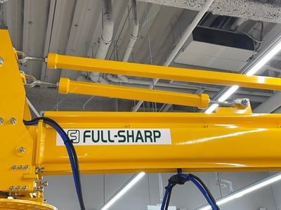 Cầu trục xoay 500 kg đế di động kèm tool kẹp thùng giấy - ảnh 17