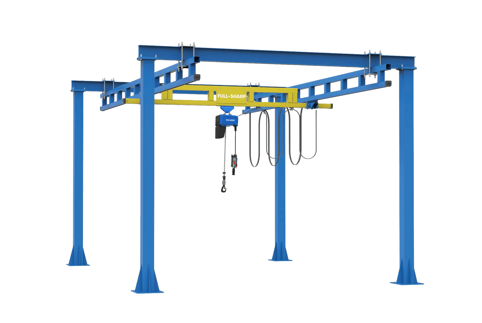 C RAIL WORKSTATION CRANE 自立式組合起重機