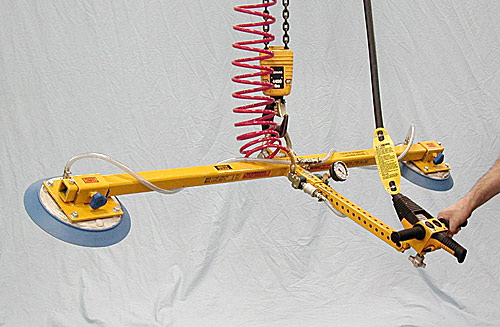ANVER LB50M2-72-GT: nâng và lật cửa gỗ 8 ft x 3 ft (2.4 m x 1 m), trọng lượng đến 500 lb (227 kg)