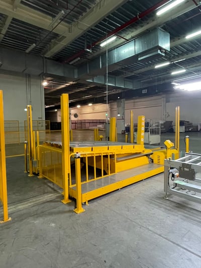 Bàn lật điện 1 tấn, lật pallet, khuôn và cuộn nặng 90 độ - ảnh 11