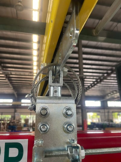 Bộ khung thanh ray 5T treo air balancer 200 kg gắp motor xe - ảnh 7