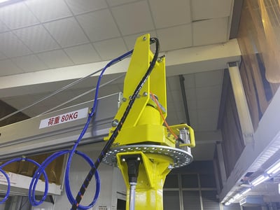 Pneumatic Jib Crane with Mobile Base and Height-Adjustable Column - ảnh 5