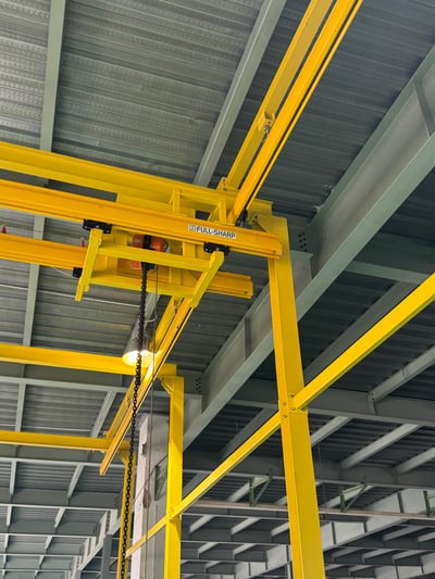 Bộ khung thanh ray 500 kg lắp palang ENDO - ảnh 29
