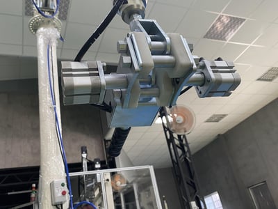Cầu trục xoay ray nhôm, palang KITO kéo tay và nam châm gạt tay - ảnh 26