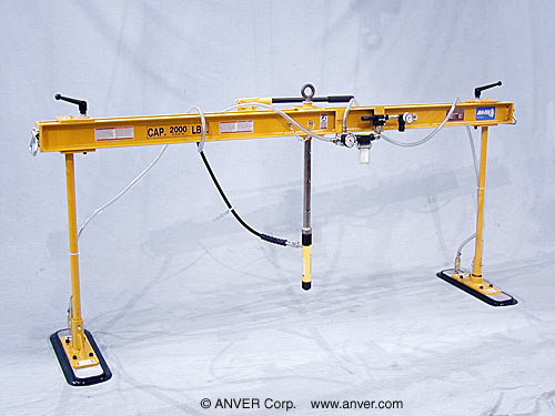 ANVER WCAL200SP air powered welding vacuum hold-down clamp