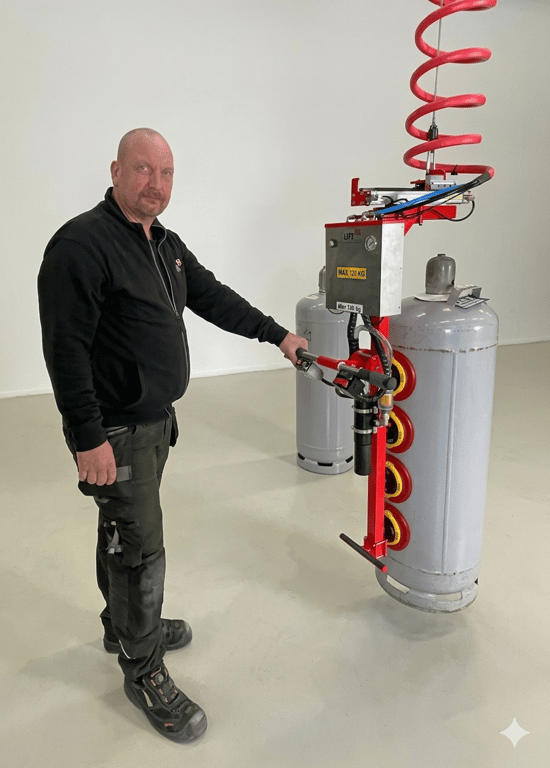 Gas Cylinder Gripper