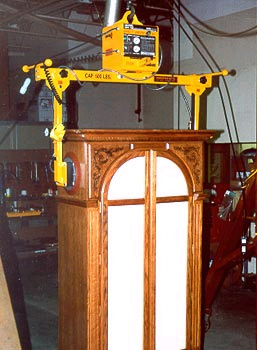 ANVER E50M2-60-SG: lifting & handling furniture cabinets 46 inches (1.25 m) wide weighing up to 500 lb (225 kg)