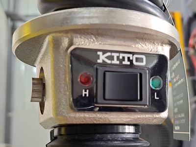 Cầu trục xoay treo palăng điện KITO dạng kéo tay - ảnh 14