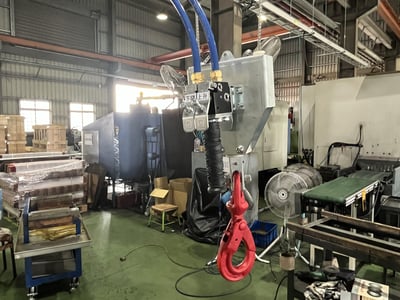 Cầu trục xoay khí nén đế di động 200kg của FullSharp - ảnh 8