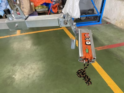 Suspended Jib Crane with Electric Hoist and Plastic Tray Hook - ảnh 16