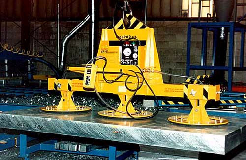 ANVER E690M3-86 three pad electric powered heavy duty vacuum lifter