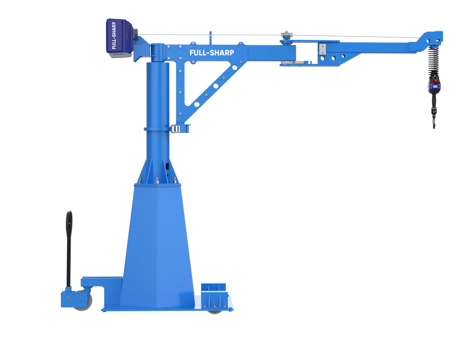 FOLDING JIB 可移動式後置平衡關節曲臂