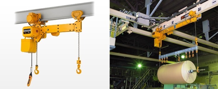 KITO TWER2M Twin Hook Electric Chain Hoist