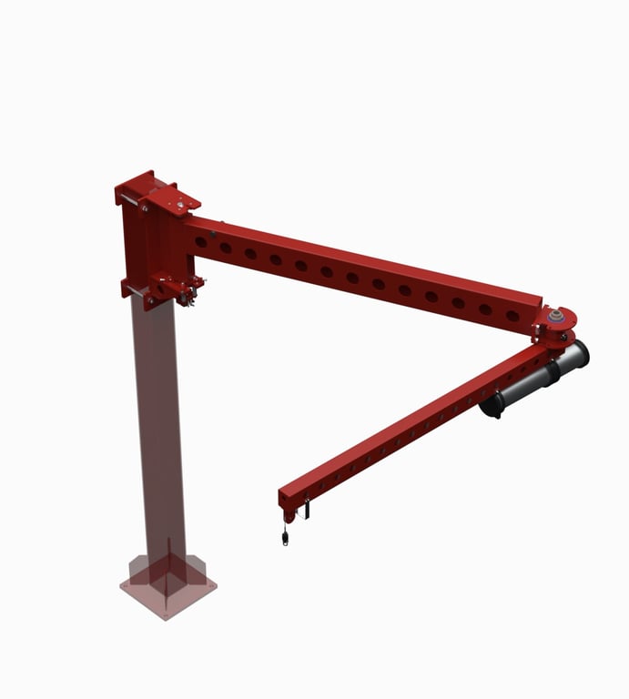 Lifts All MaxiCrane – cầu trục xoay khớp nối 4 m, 100 kg (95-10275)