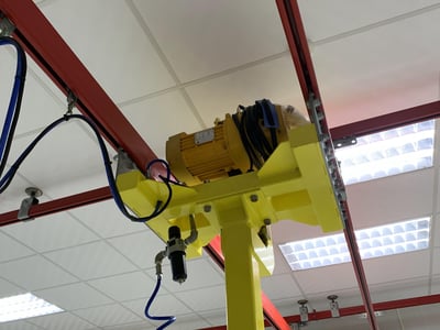 Thanh ray 5T treo trần treo tool gắp thùng phuy 200 kg - ảnh 19