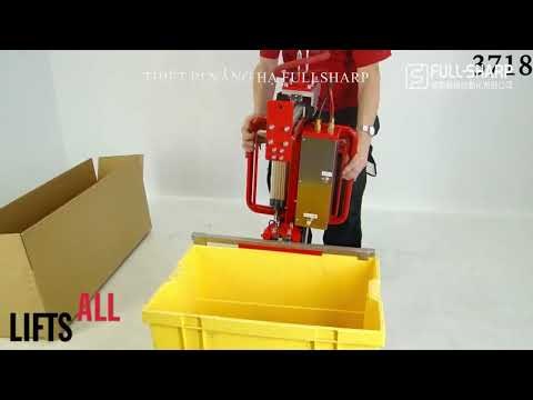 Thiết bị kẹp khay nhựa xoay lật cho ngành thực phẩm
