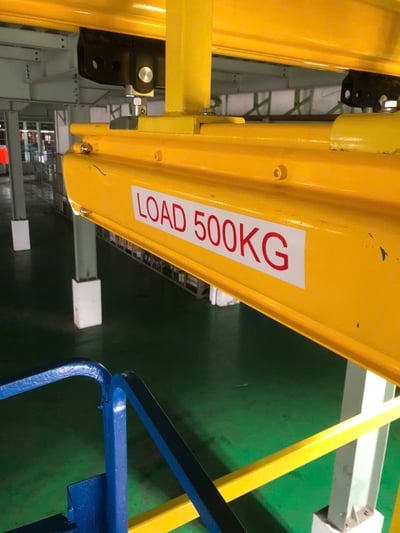 Bộ khung thanh ray 500 kg lắp palang ENDO - ảnh 14
