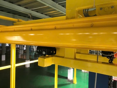 Bộ khung thanh ray 500 kg lắp palang ENDO - ảnh 1