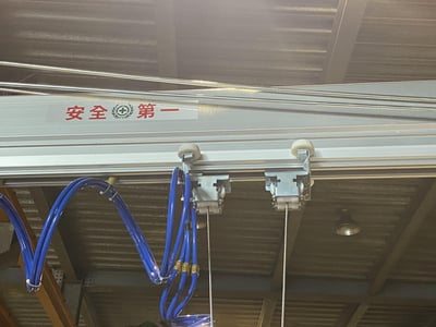 Overhead Pneumatic Jib Crane with Vacuum Pad for Steel Sheets - ảnh 6