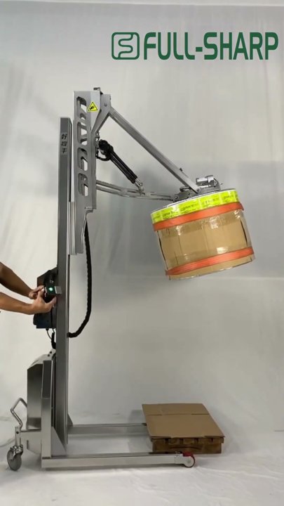 Xe đẩy nâng hạ điện - Nâng hạ cuộn vật liệu lớn