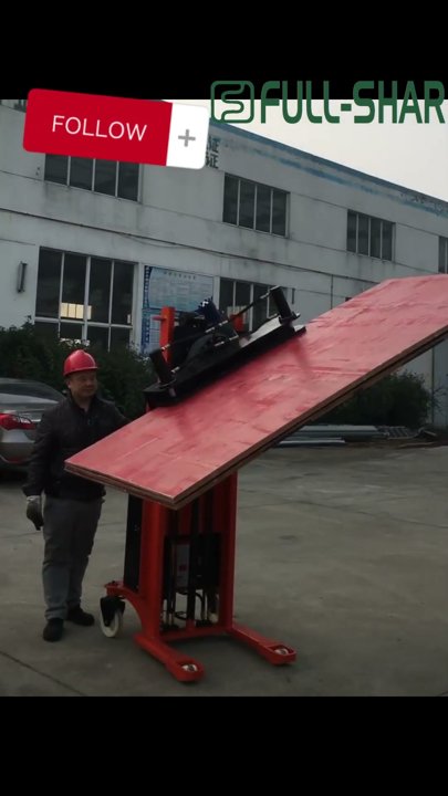 Xe nâng điện nâng tấm thép. Xe nâng điện kẹp tấm thép Nâng tấm thép